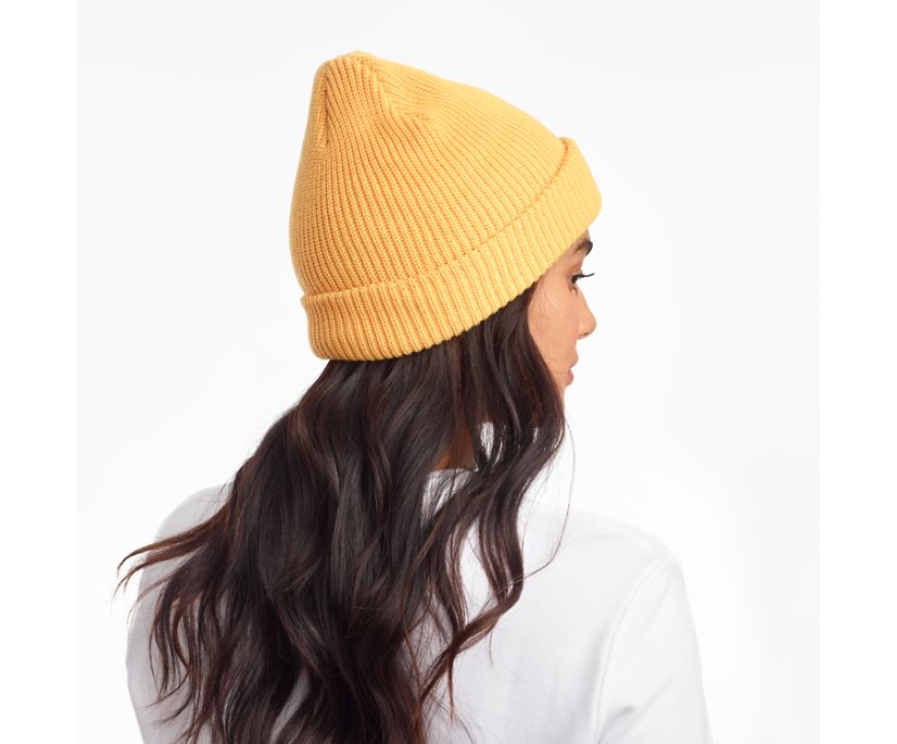 Saucony Rested Women's Beanies Yellow | Canada 355JPQJ